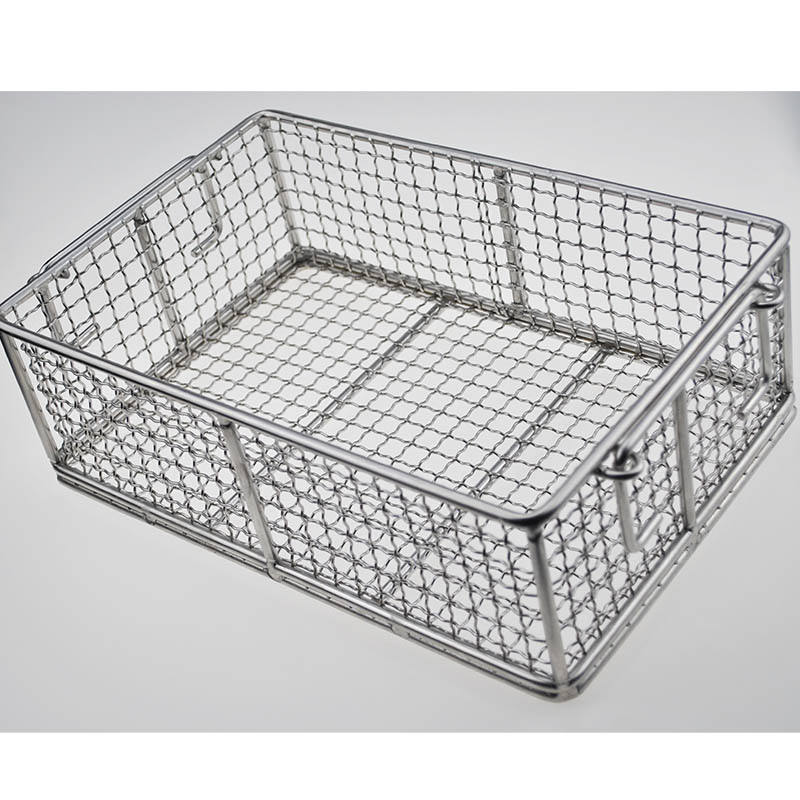 Custom Stainless Steel Wire Basket | Heavy-Duty Mesh Baskets for Industrial Use