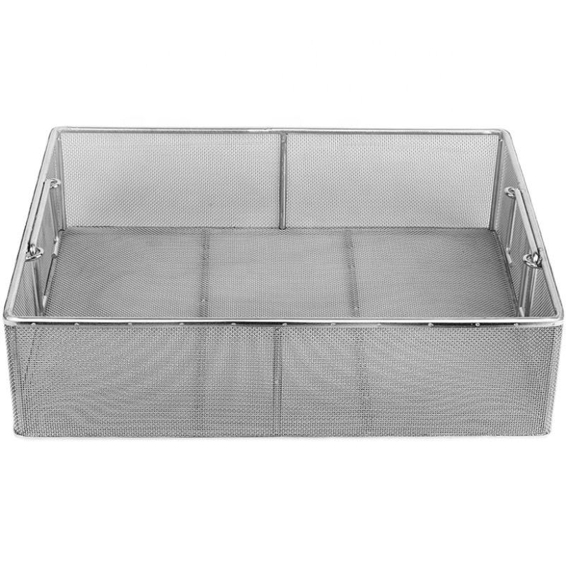 Stainless Steel Wire Basket: Custom Industrial Mesh Baskets for Cleaning, Sterilization & Drying