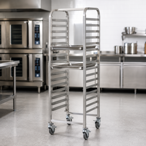 How to Choose a Stainless Steel Bakery Trolley for Commercial Use